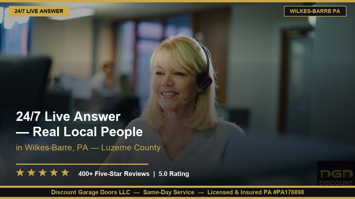We Always Answer Live — 24 Hours a Day