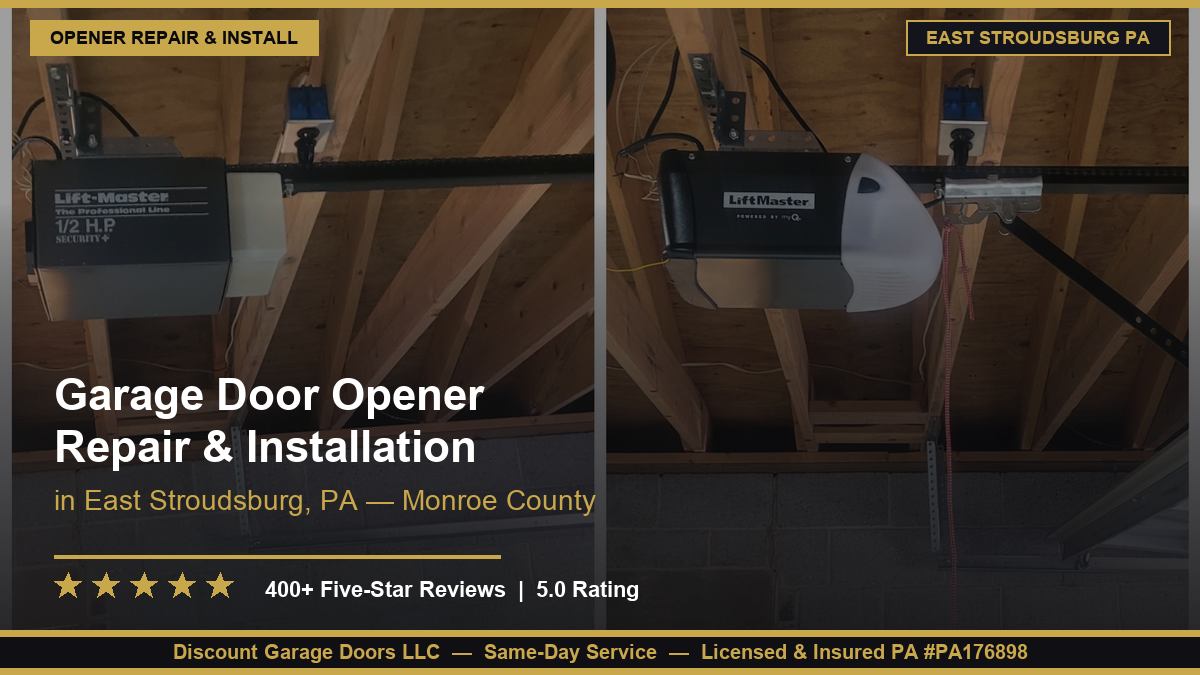 Garage Door Opener Repair & Installation — East Stroudsburg, PA