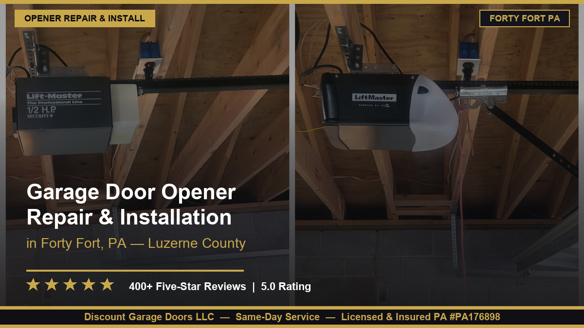 Garage Door Opener Repair & Installation — Forty Fort, PA