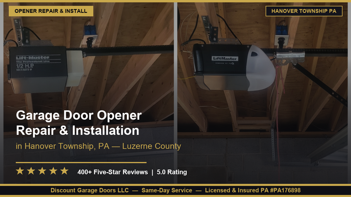 Garage Door Opener Repair & Installation — Hanover Township, PA
