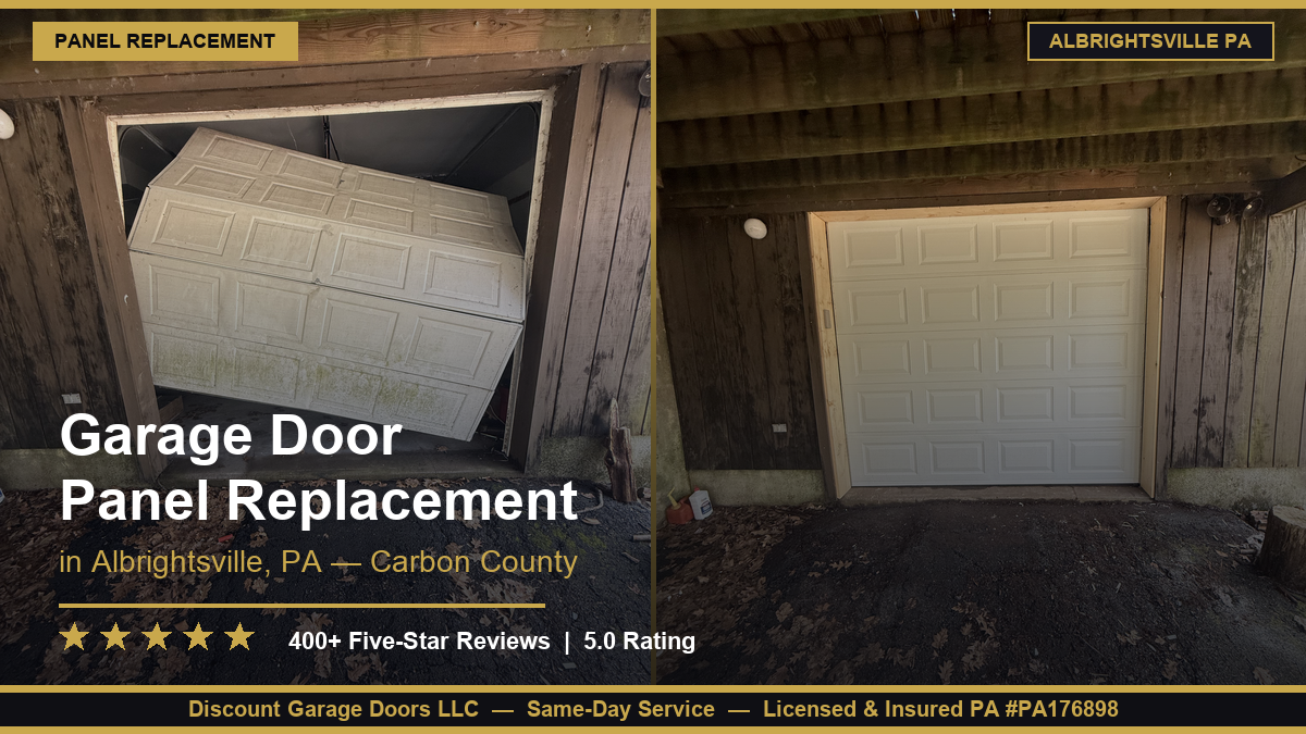Garage Door Panel Replacement — Albrightsville, PA