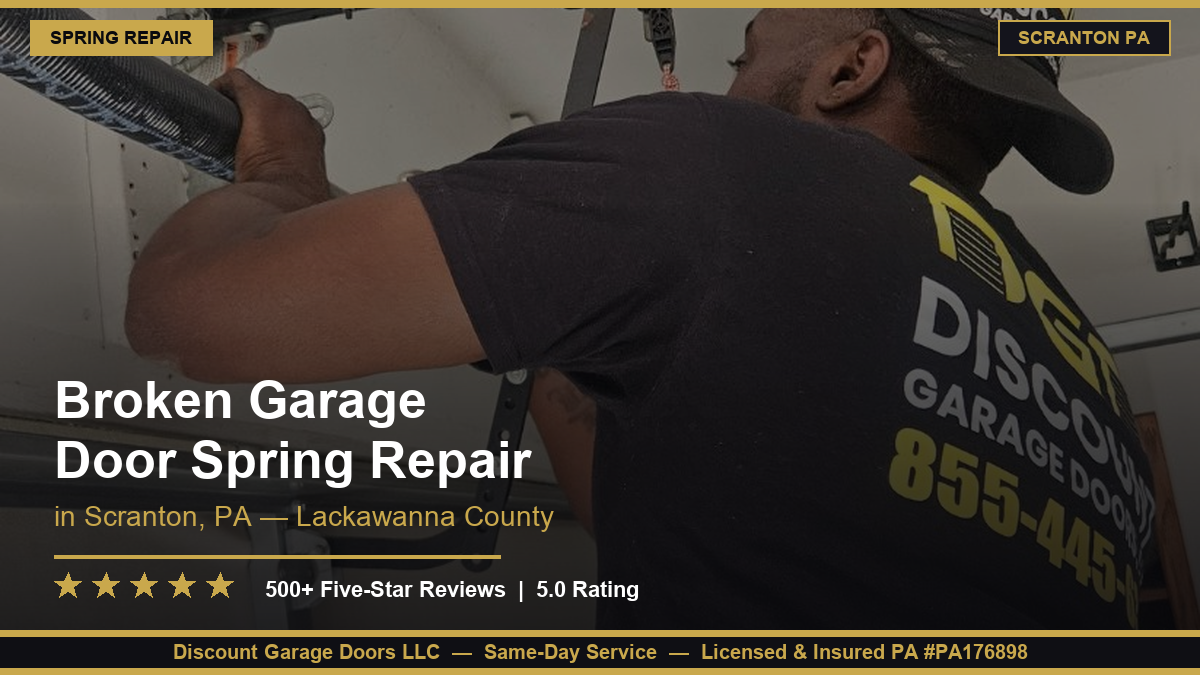 broken garage door spring repair
