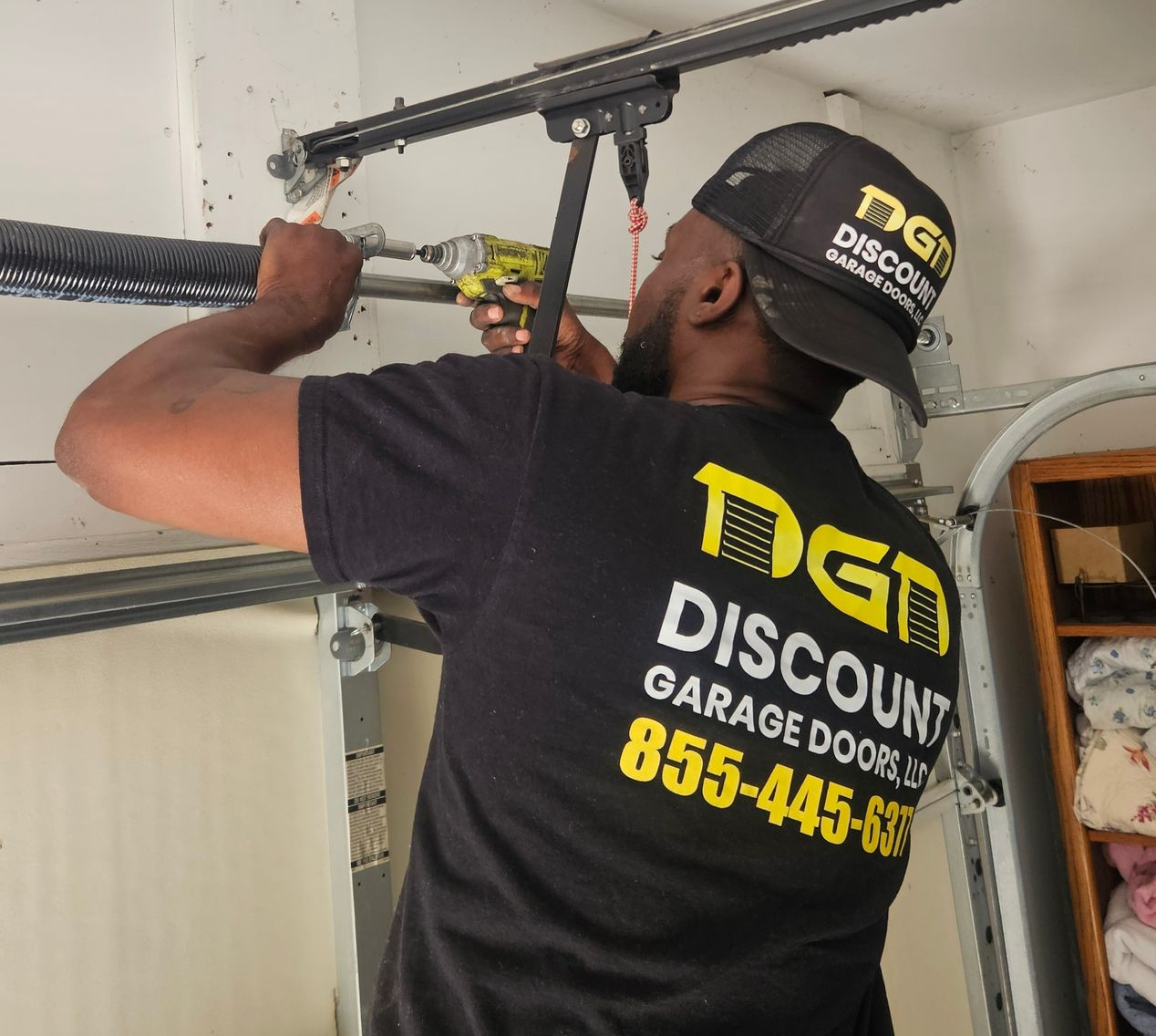 Garage Door Spring Repair in Wilkes-barre PA by Discount Garage Door tech