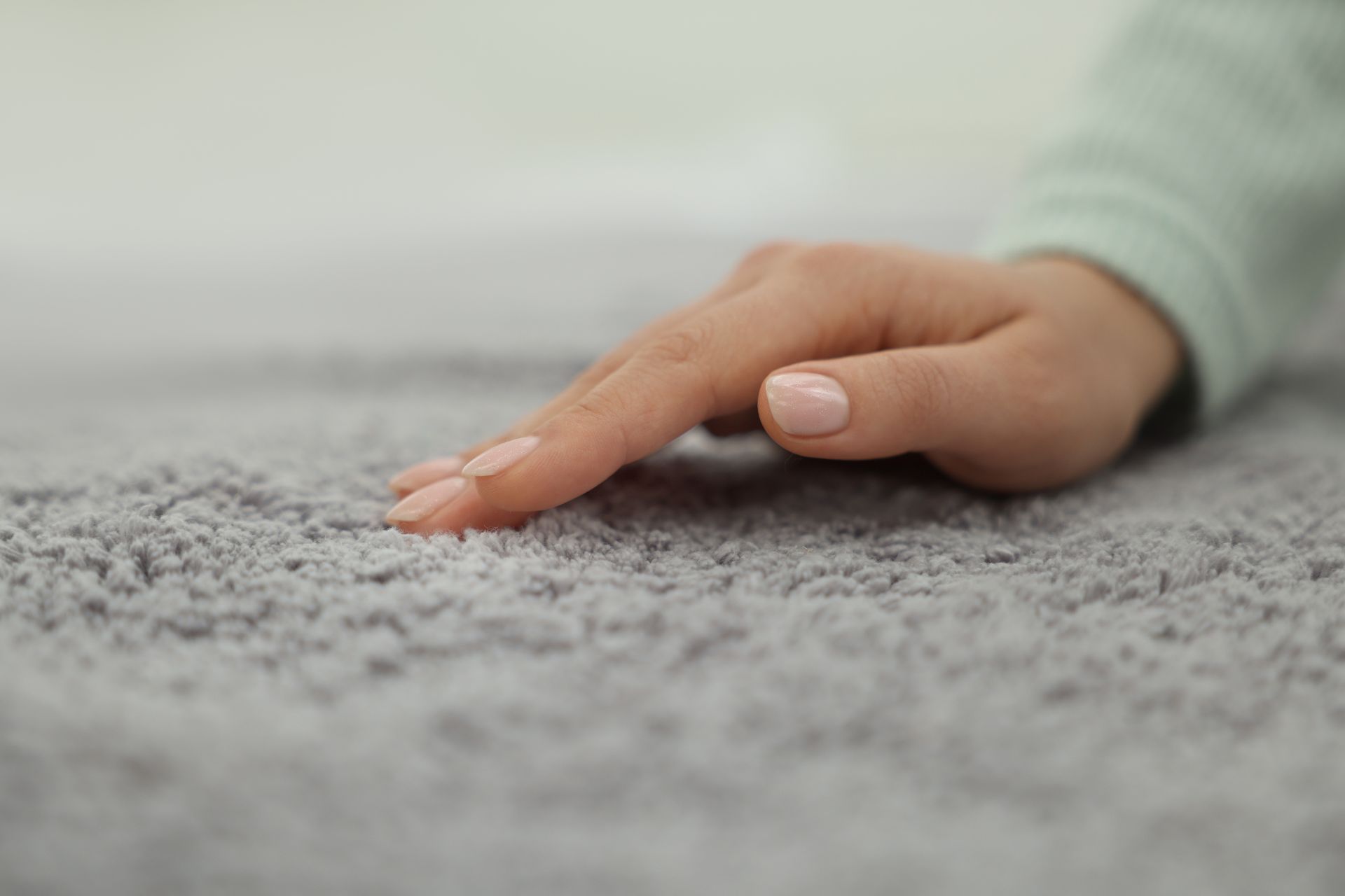 carpet feels sticky after cleaning