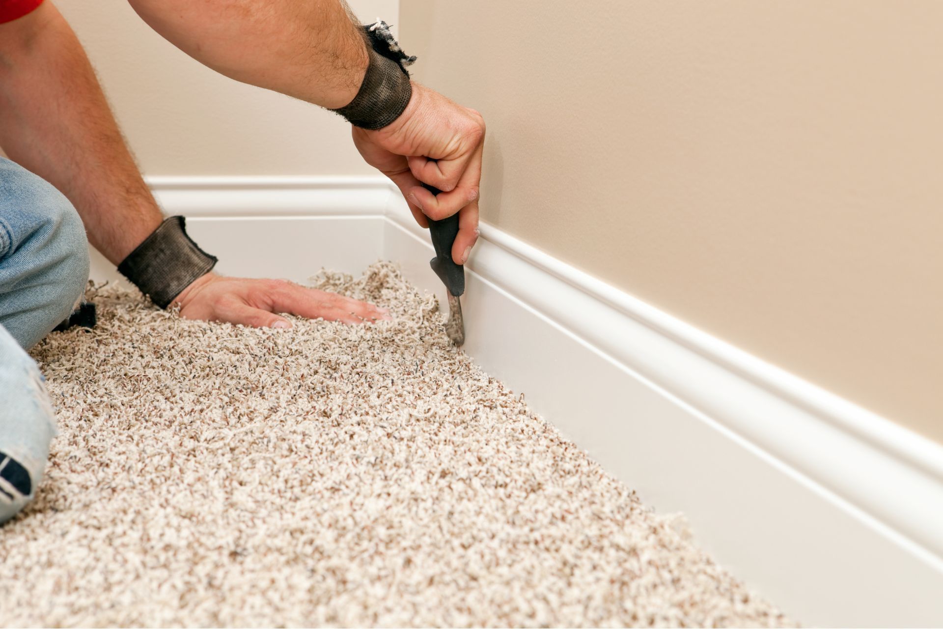 pretreating carpet before cleaning