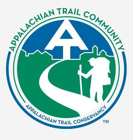 A logo for the appalachian trail community