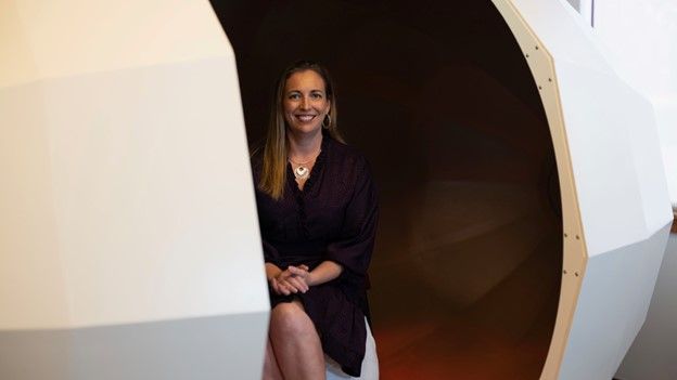 Sandy Schneider, owner of Mind and Body Harmonics in Kīhei
