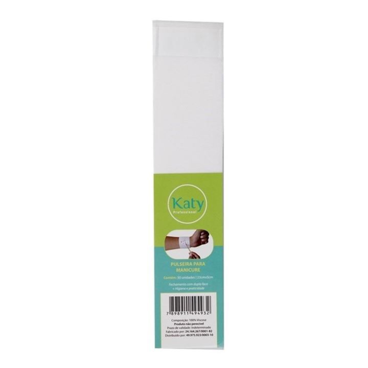 Pulseira para Manicure Katy - Descartável 50 Unidades