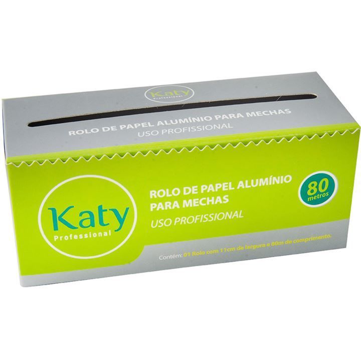Papel Alumínio Para Mechas Katy - 11cmx80m