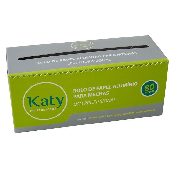 Papel Alumínio Para Mechas Katy - 11cmx80m