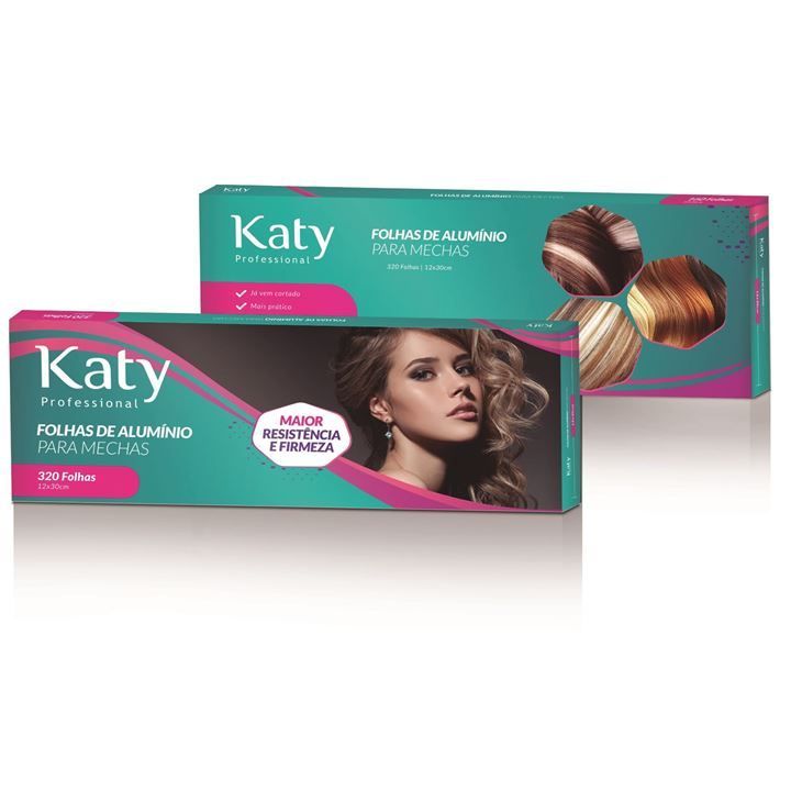 Papel Alumínio Para Mechas Katy - 320 Folhas
