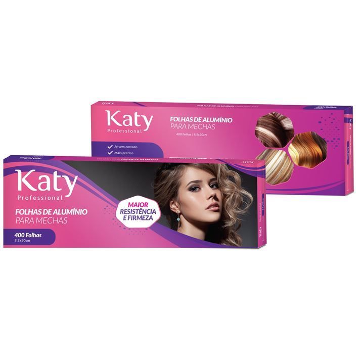 Papel Alumínio Para Mechas Katy - 400 Folhas