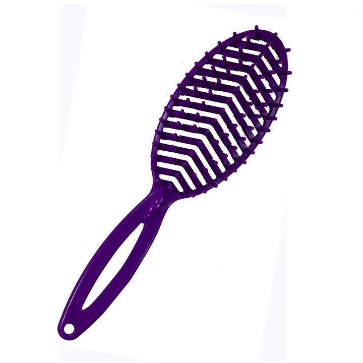 Escova Flex Oval Katy - Roxa