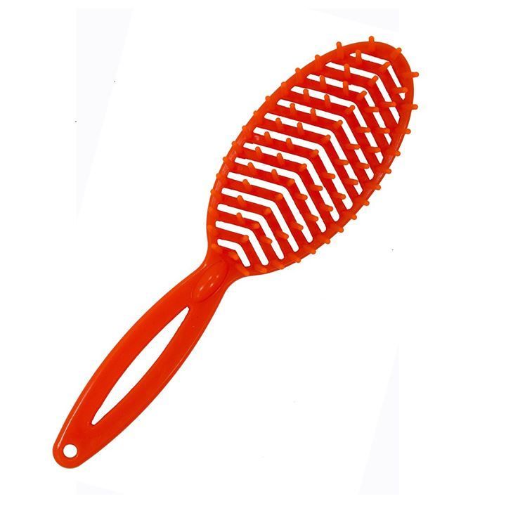 Escova Flex Oval Katy - Laranja