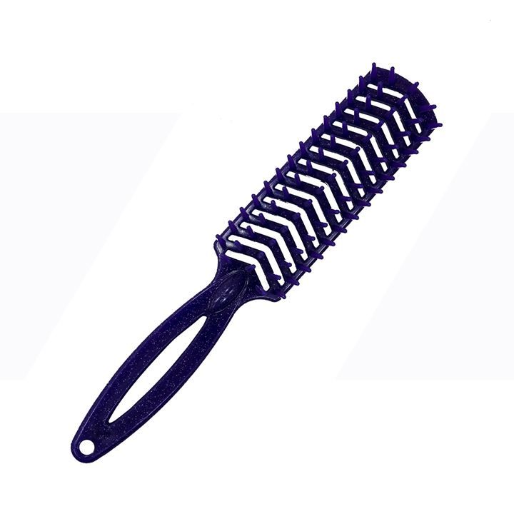 Escova Flex Reta Katy - Roxa com Glitter