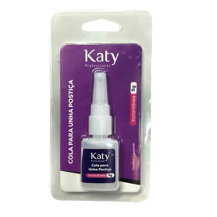 Cola Para Unhas Postiças Katy - 5 gr