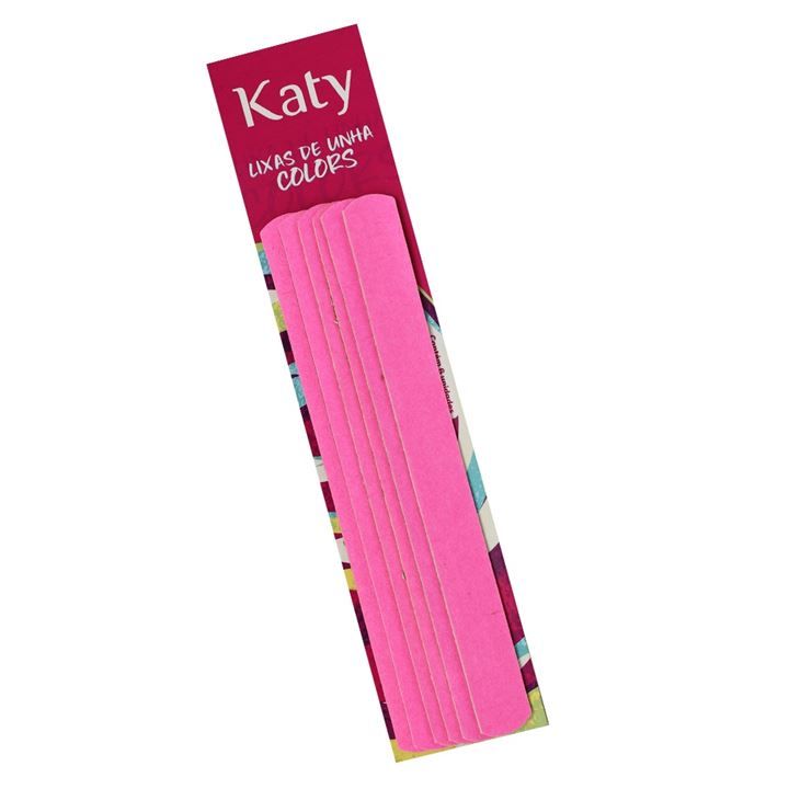 Lixa de Unha Big Pink Katy - 6 Unidades