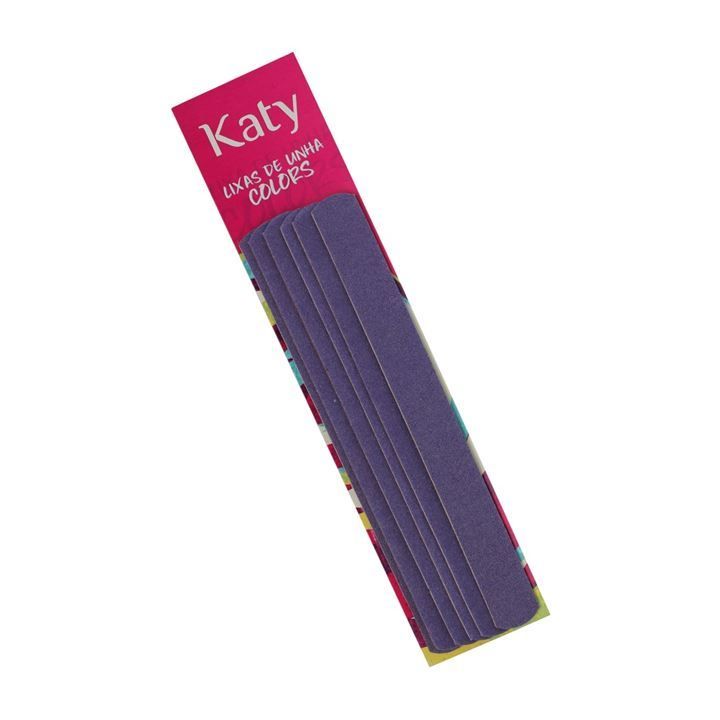 Lixa de Unha Big Roxa Katy - 6 Unidades