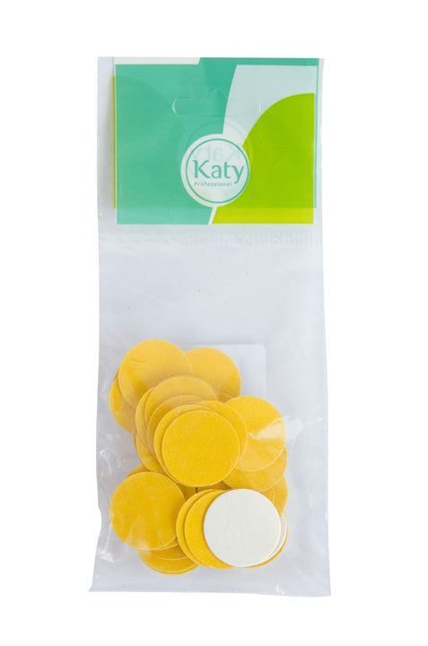 Lixa Refil Fino Amarelo Para Pés Katy - 50 Unidades