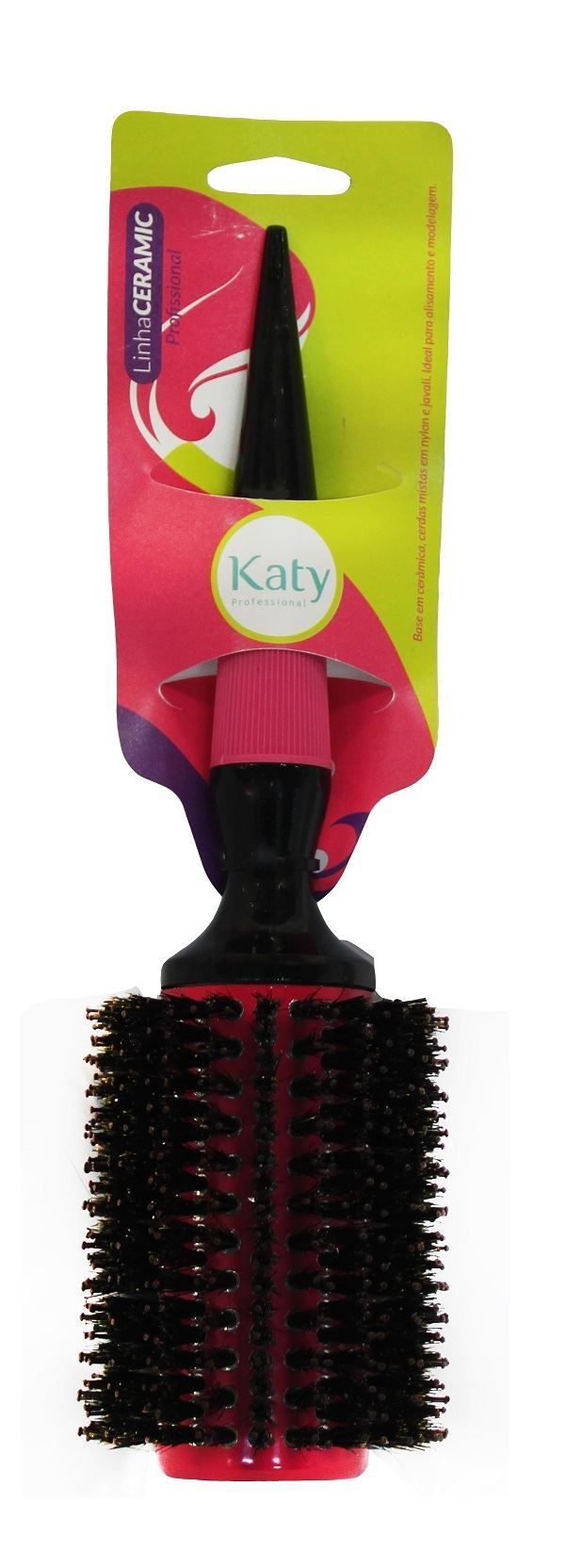 Escova Ceramic Katy Profissional - Pink 44mm