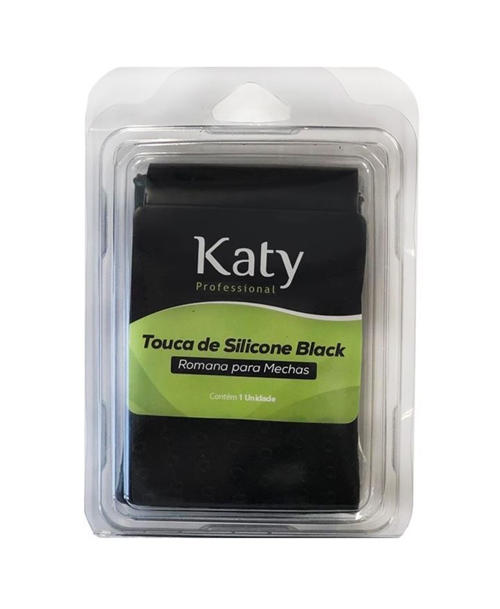 Touca De Silicone Para Reflexo Romana Black Katy