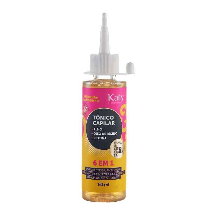 Tônico Capilar Alho/ Rícino/ Biotina - 60 ml