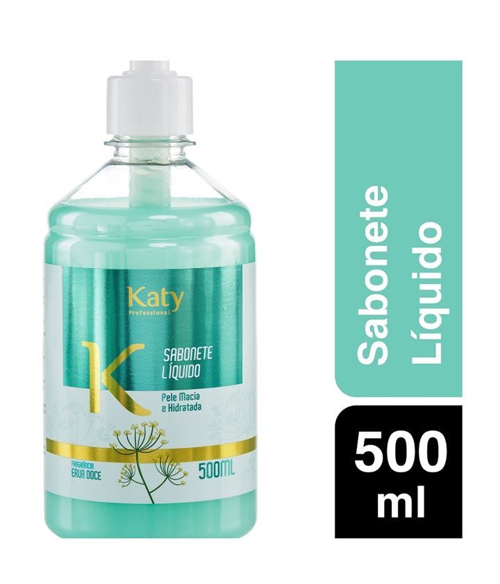 Sabonete Líquido Katy 500 ml - Erva Doce