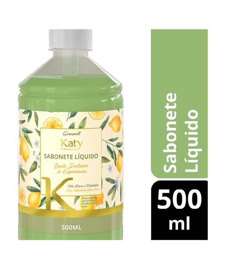 Sabonete Líquido Katy 500 ml - Limão Siciliano