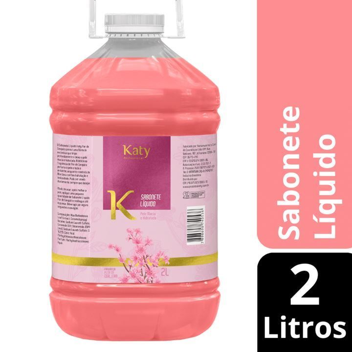Sabonete Líquido Katy 2 Litros - Flor Cerejeira