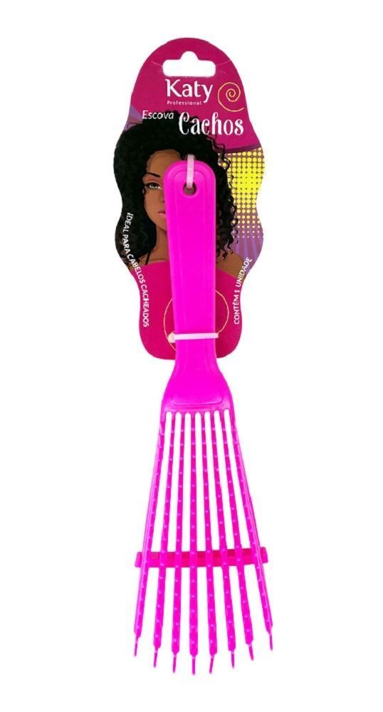 Escova Polvo Desembaraçante Pink Katy