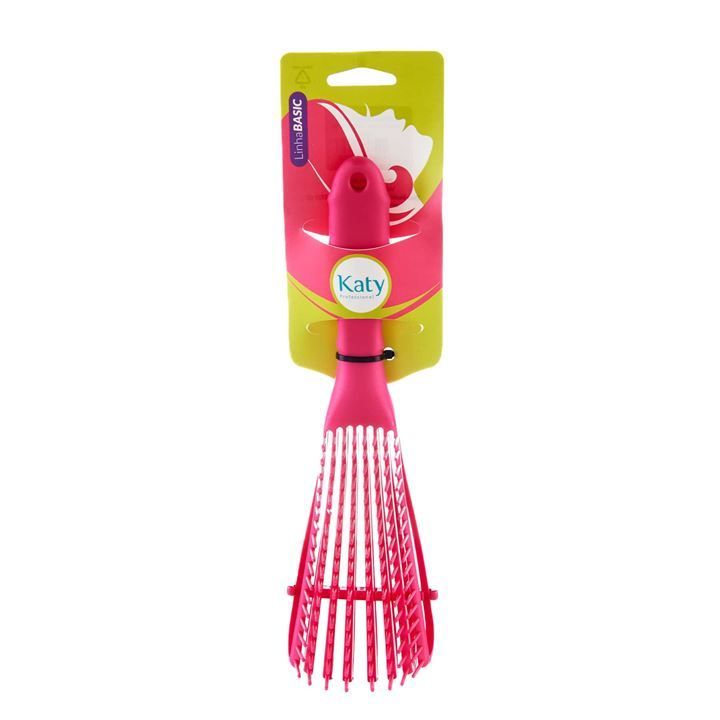 Escova Polvo Desembaraçante Katy - Pink