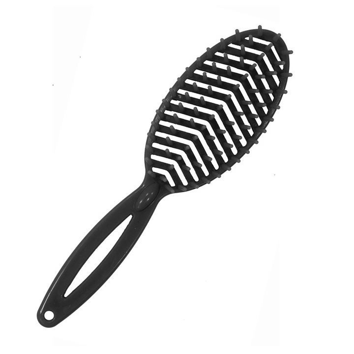 Escova Flex Oval Katy - Preta