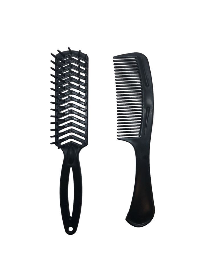 Kit Escova Rígida + Pente Katy