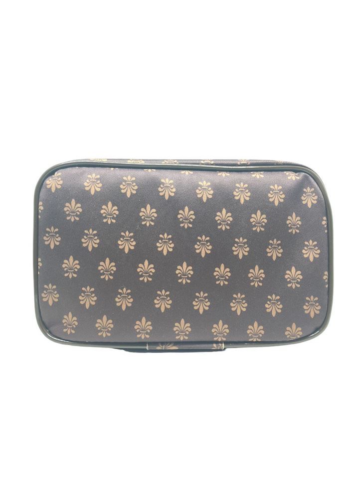 Necessaire Estojo Médio Com Tampa Transparente Katy