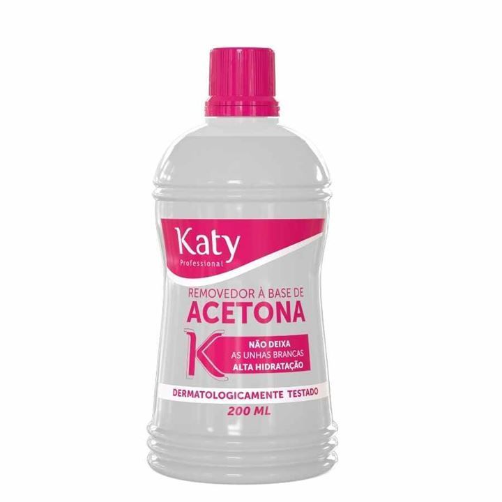Removedor de Esmalte a Base de Acetona Katy - 200 ml