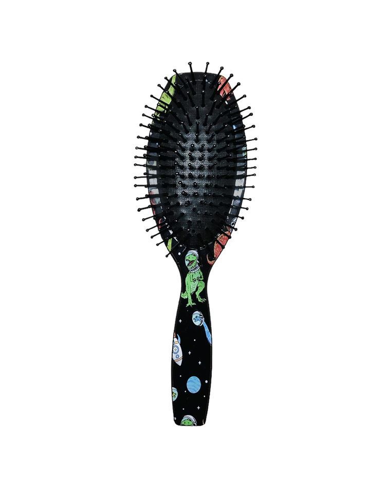 Escova Colors Oval Katy - Dinossauro