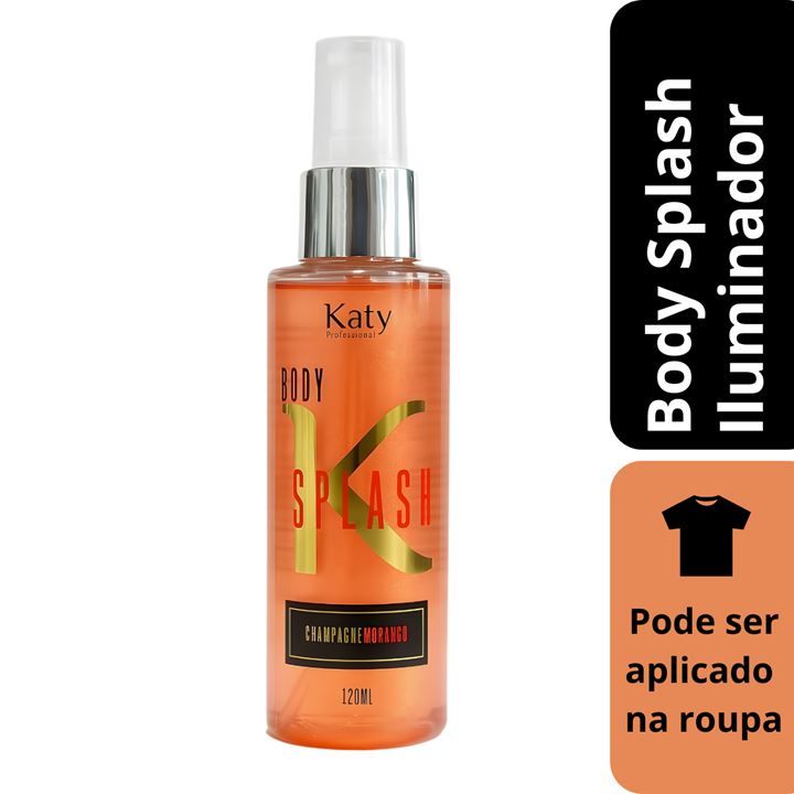 Body Splash Katy 120 ml - Champanhe & Morango