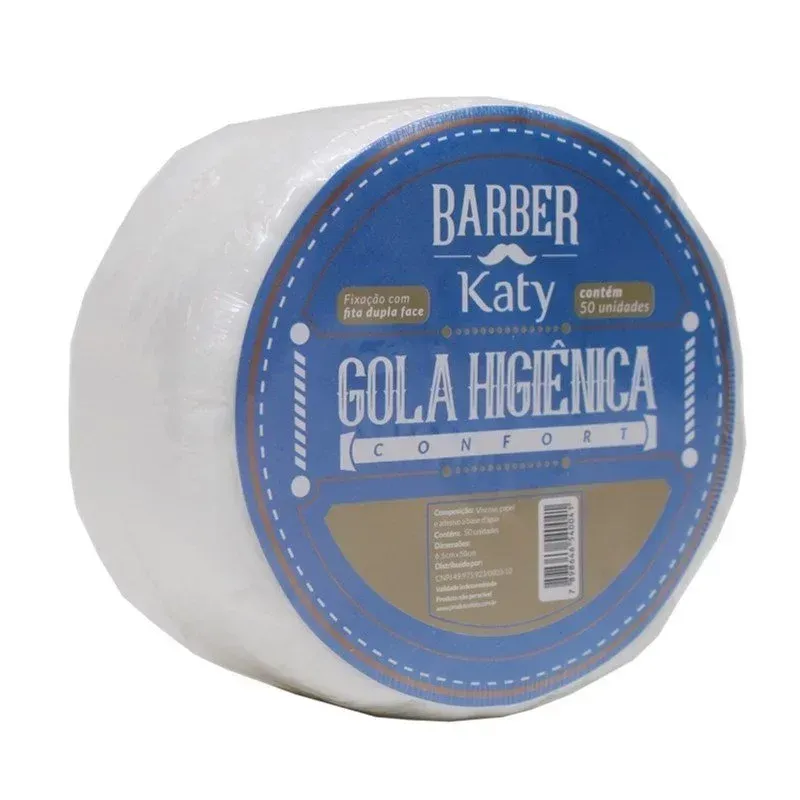 Gola Higiênica Confort Barber Katy - 50 unidades