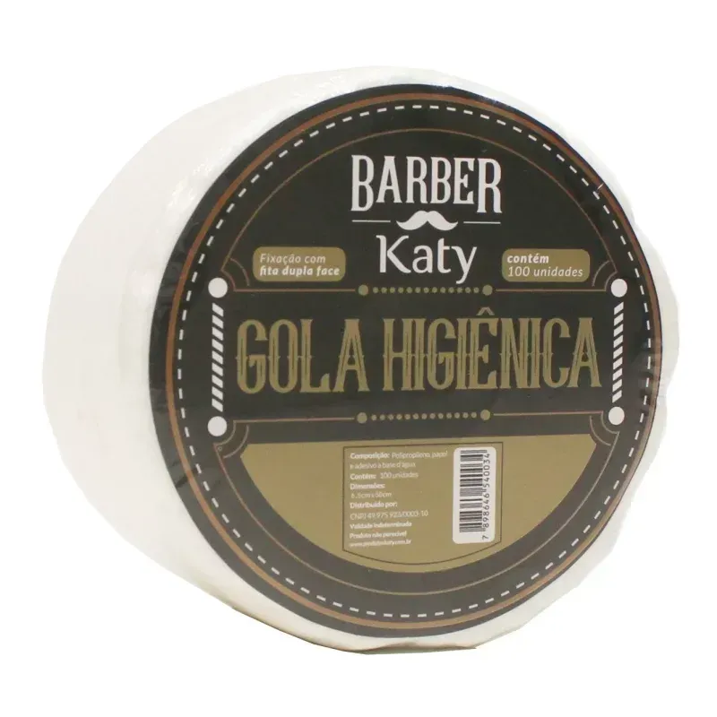 Gola Higiênica TNT Barber Katy - 100 unidades
