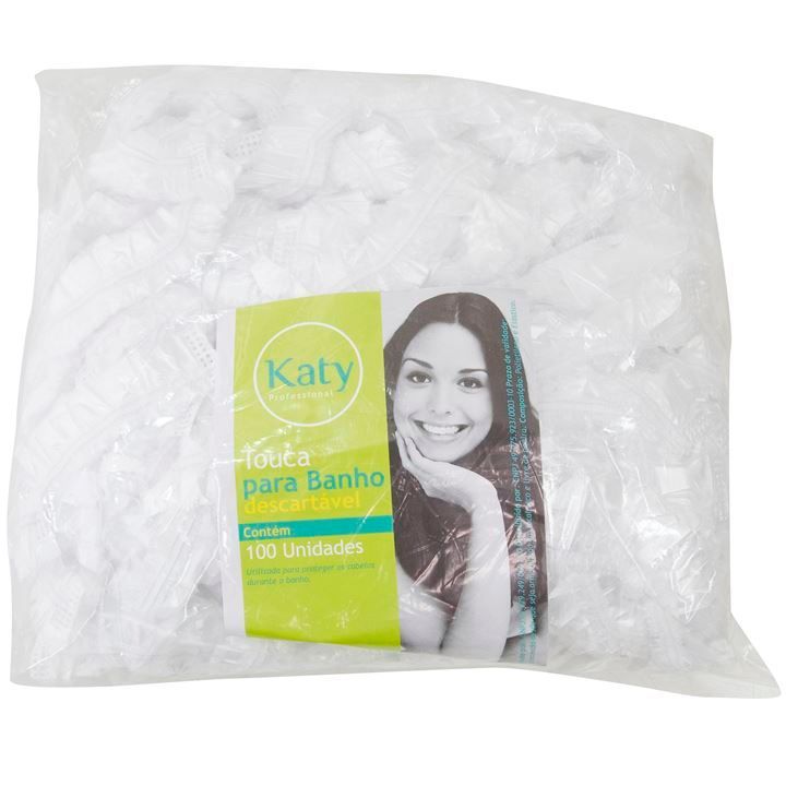 Touca de Banho Descartável Katy - 100 unidades