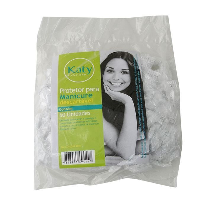 Protetor de Bacia Para Manicure Katy - Descartável 50 Unidades