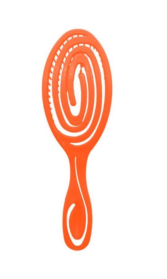 Escova Caracol Katy - Laranja