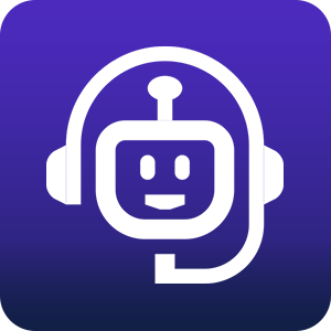 AI digital worker robot icon