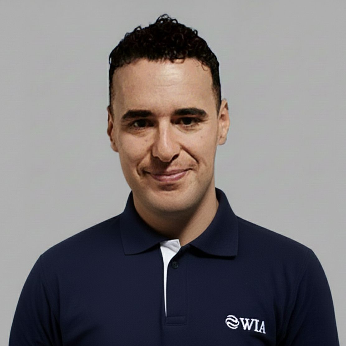 Portrait of Dean Gibson, Sales Manager at WIA Systems