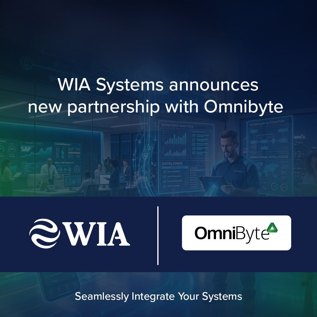WIA Systems announces strategic partnership with OmniByte to deliver FormsPro mobile field solutions