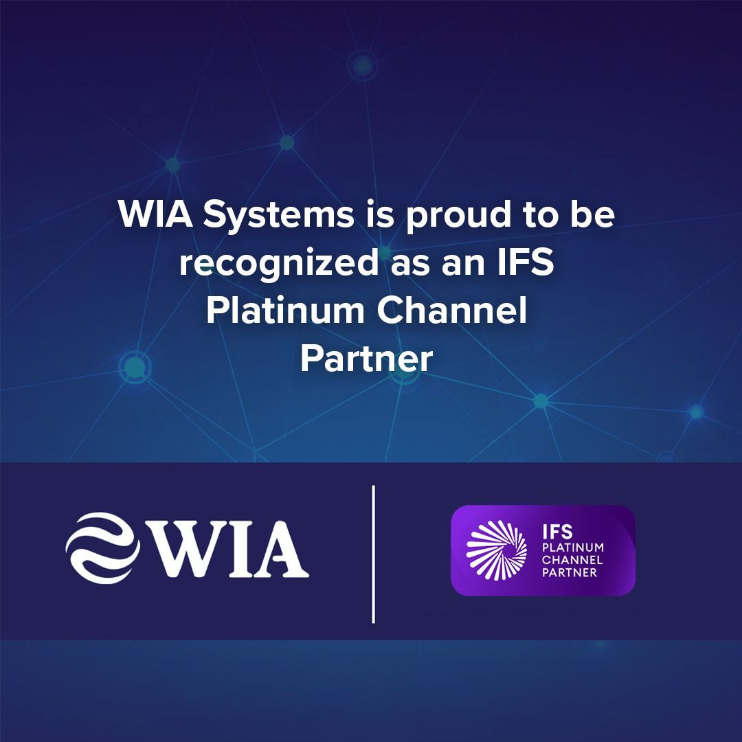 WIA Systems | IFS Platinum Channel Partner