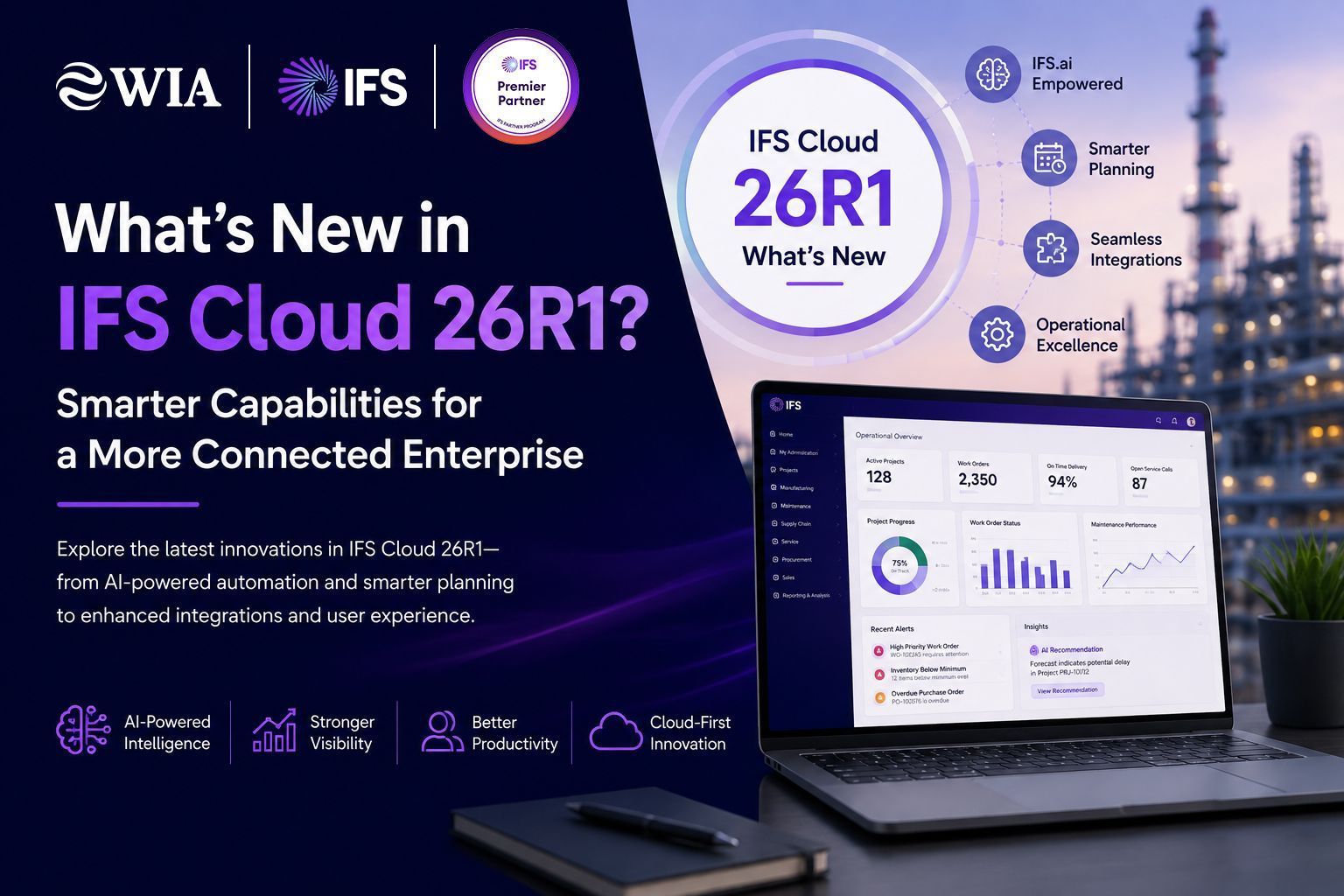 IFS Cloud 26R1 new features and AI-powered ERP capabilities
