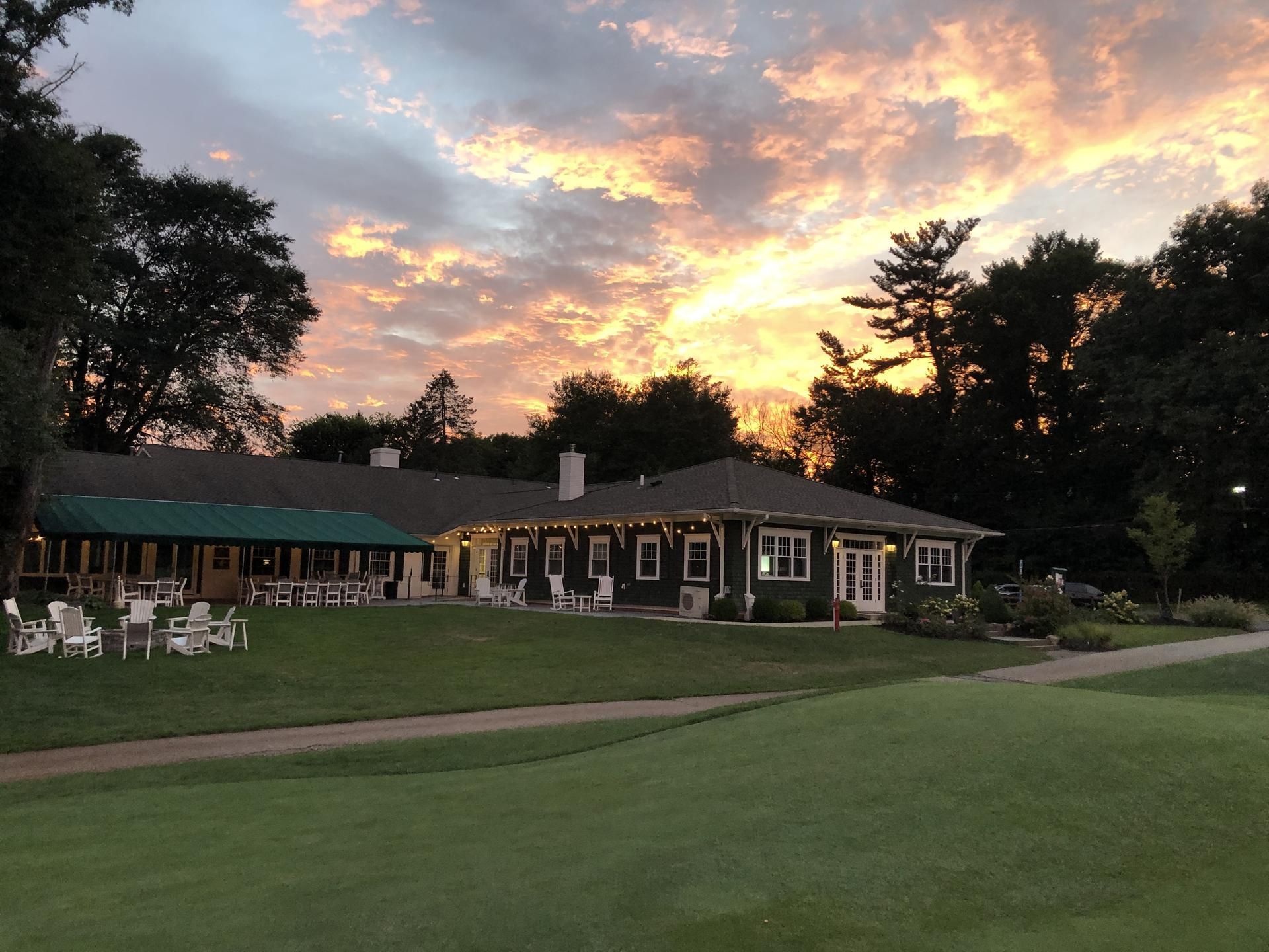Sunset at Moorestown Field Club