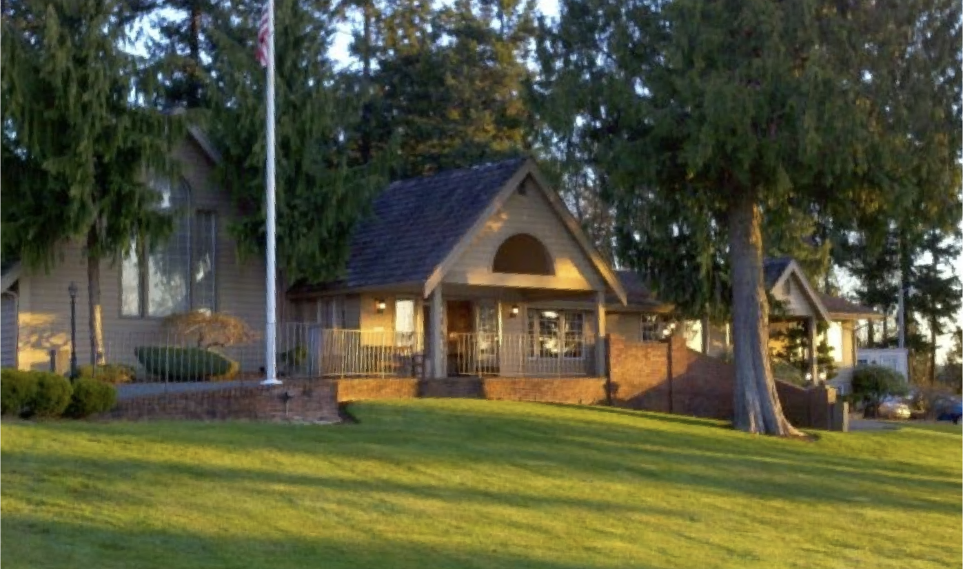 Haven of Rest Funeral Home in Gig Harbor, WA exterior building