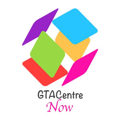 A logo for a company called gta centre now